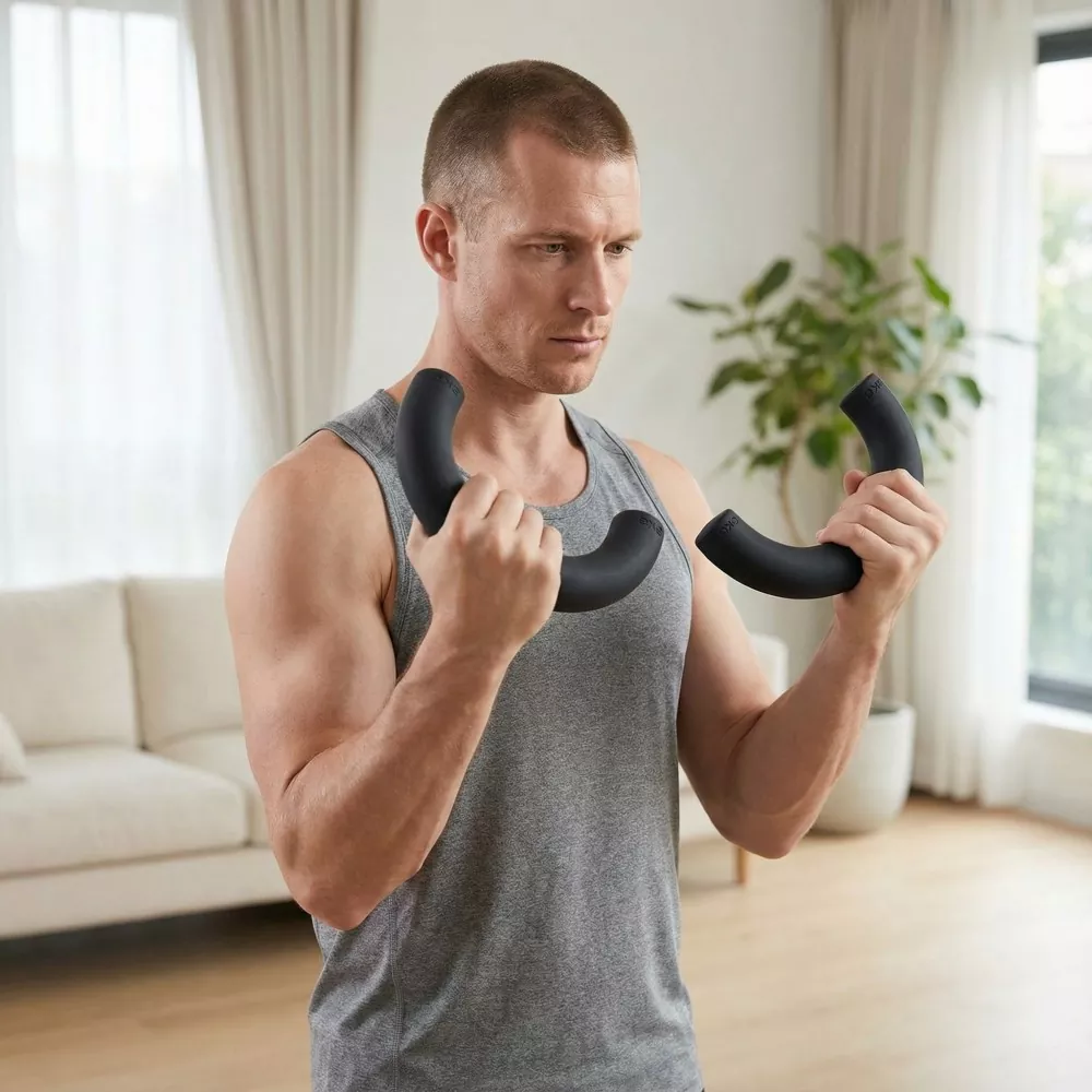 Silicone Half-Round Dumbbells