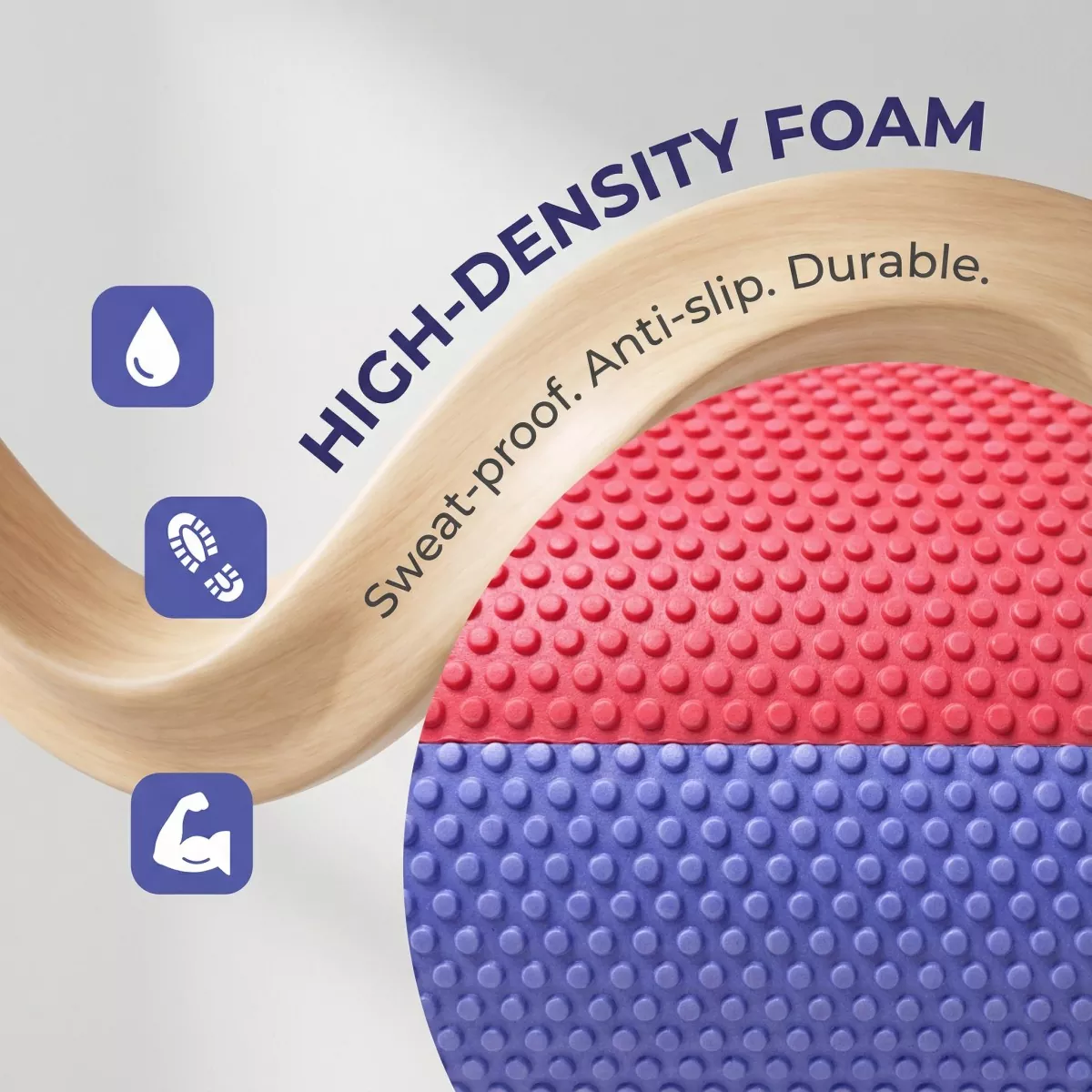 Double Color EVA Yoga Roller