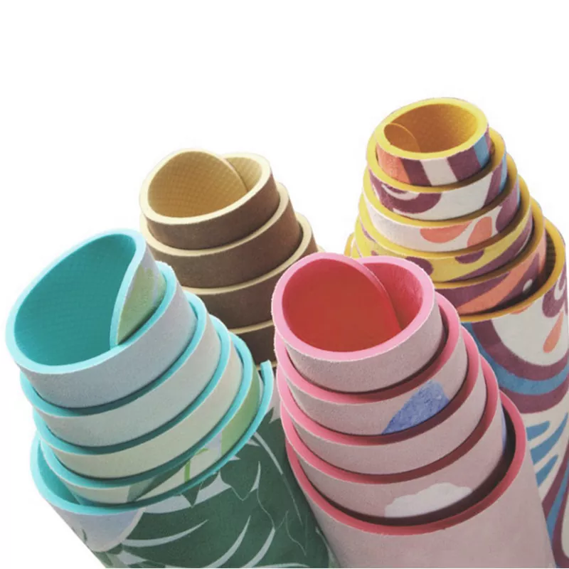 Thảm tập Yoga TPE da lộn